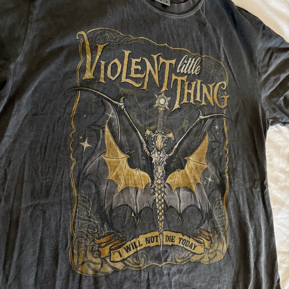 Violent Little Thing Fourth Wing shirt - Picture 2 of 5